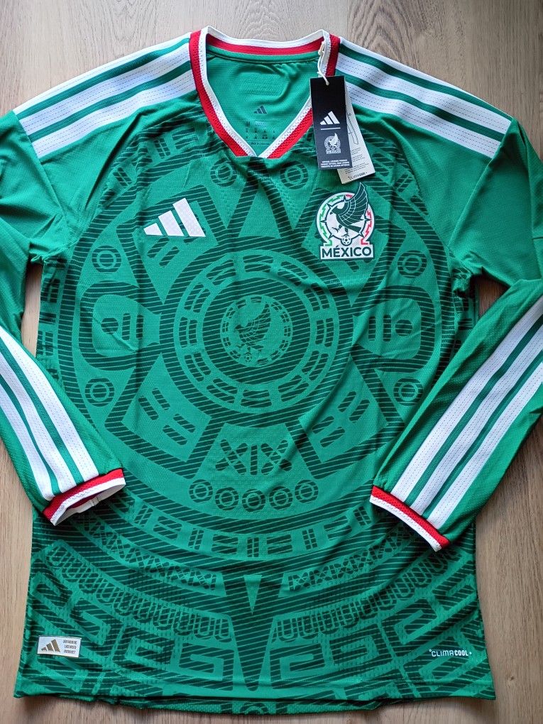 Mexico Jersey Long Sleeve Adidas Authentic β
Player Version