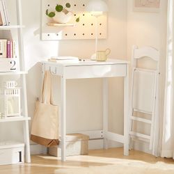 White desk