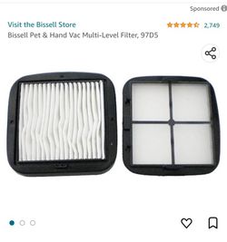 Bissell Pet & Hand Vac Multi-Level Filter, 97D5
