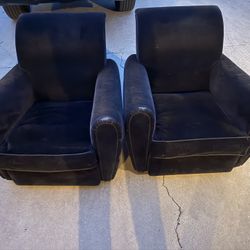 Black  Suede Seats 