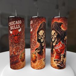 Chicago Bulls Basketball Tumbler