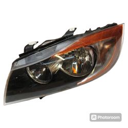 2006 2008 BMW 3 SERIES SEDAN LEFT SIDE HALOGEN HEADLIGHT OEM