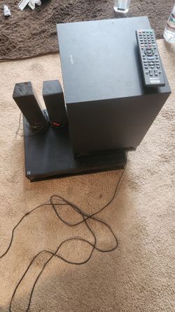 Sony speakers and amp
