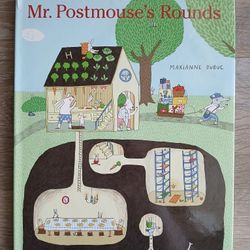 Mr. Postmouse's Rounds Kids Children Storybook Story Book 