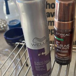 Hair and body products