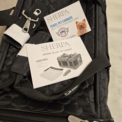Sherpa Small Pet Carrier/ NUEVA