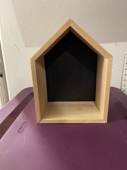 House shaped shelf