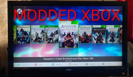 XBOX 360 MOD + 4TB