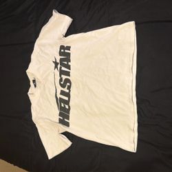 White and Black Hellstar shirt