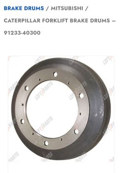 Forklift brakes