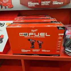M12 Fuel Milwaukee Drill Double Set ($100)