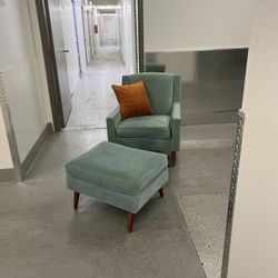 Mcm Chair And Ottoman 