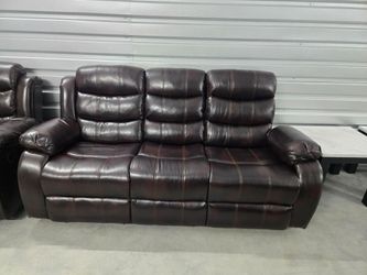 Leather couch & Love seat