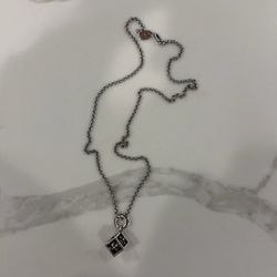 Chrome Hearts Dice Cub Necklace 1990s