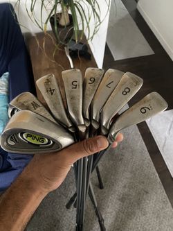 Ping rapture Black Dot Irons 9-W