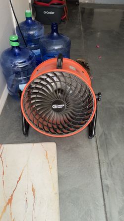 Commercial Electric portable drum fan