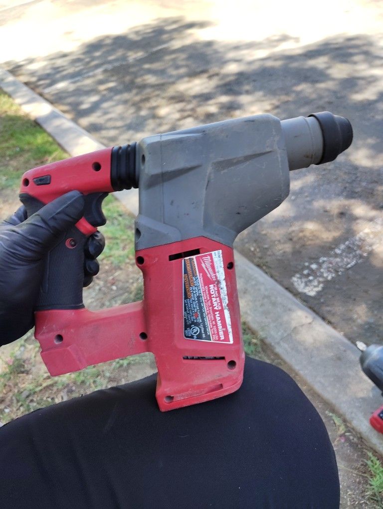 Milwaukee M18 Fuel Brushless Rotary Hammer SDS Plus
