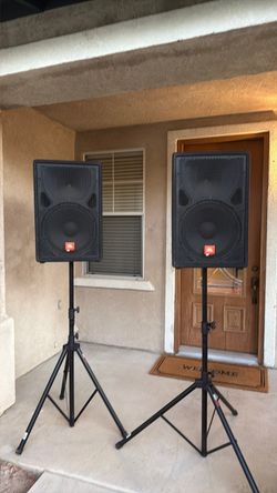 Pro Audio Bundle: Crown XLS 602 Amp & JBL MPro MP215 Speakers (DJ / PA / Fixed Setup)