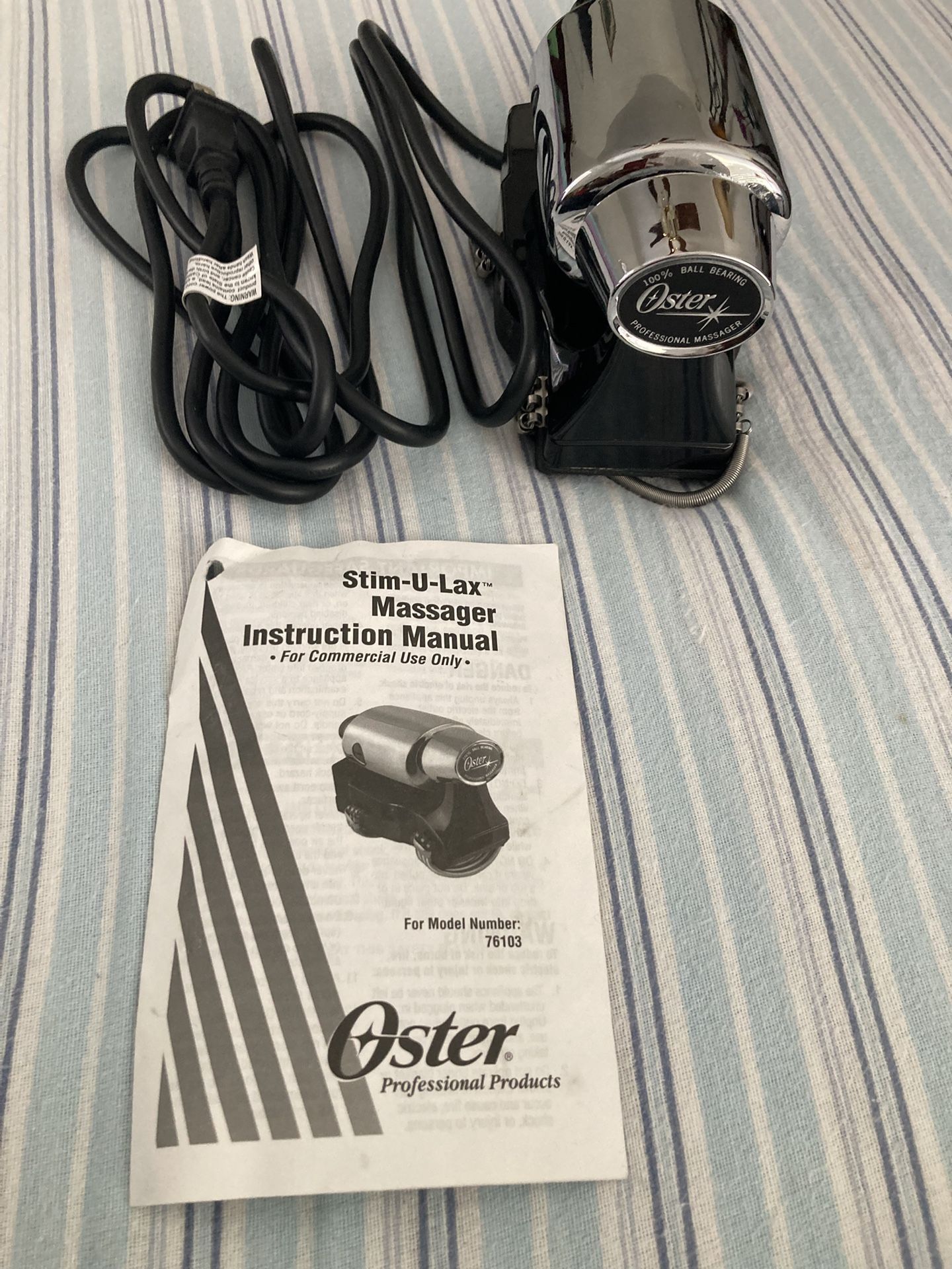 PROFESSIONAL MASSAGER NEW