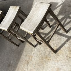 Wooden Bar Stools