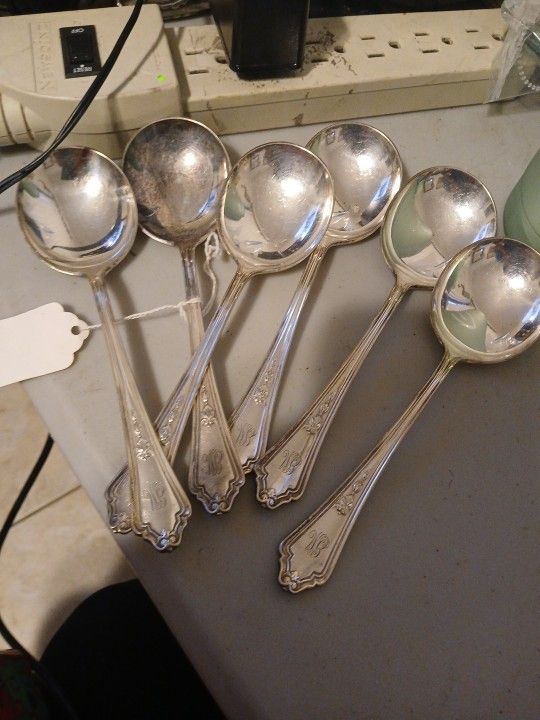 1914 Soup Spoons