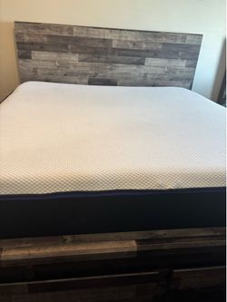 King bed frame