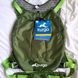 Kurgo Green Cascade Harness, Hiking Backpack
for Dogs, X-Large