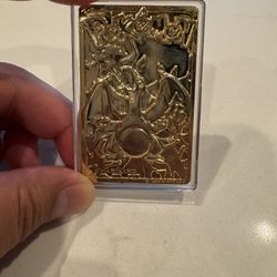 23k Gold Plated Charizard 1999