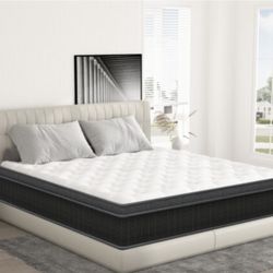 KING MATTRESS - 14” Hybrid Mattress, 14 Inch King Size 