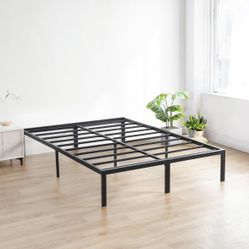 King Steel Slate Platform Bed