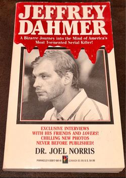 1992 1st Printing Jeffrey Dahmer Book By: Dr. Joel Norris