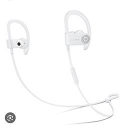 White Wireless Powerbeats 3