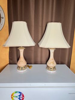 Vintage Side Table Lamps