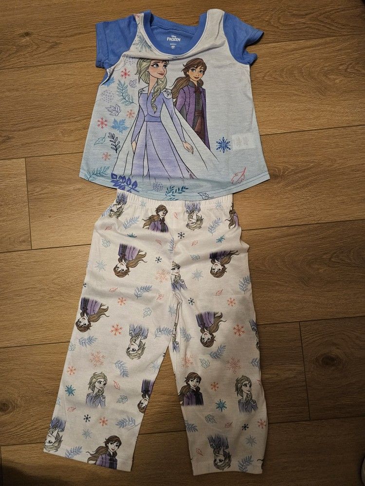 Girls Size 4 Disney Frozen 2, Elsa/Anna 