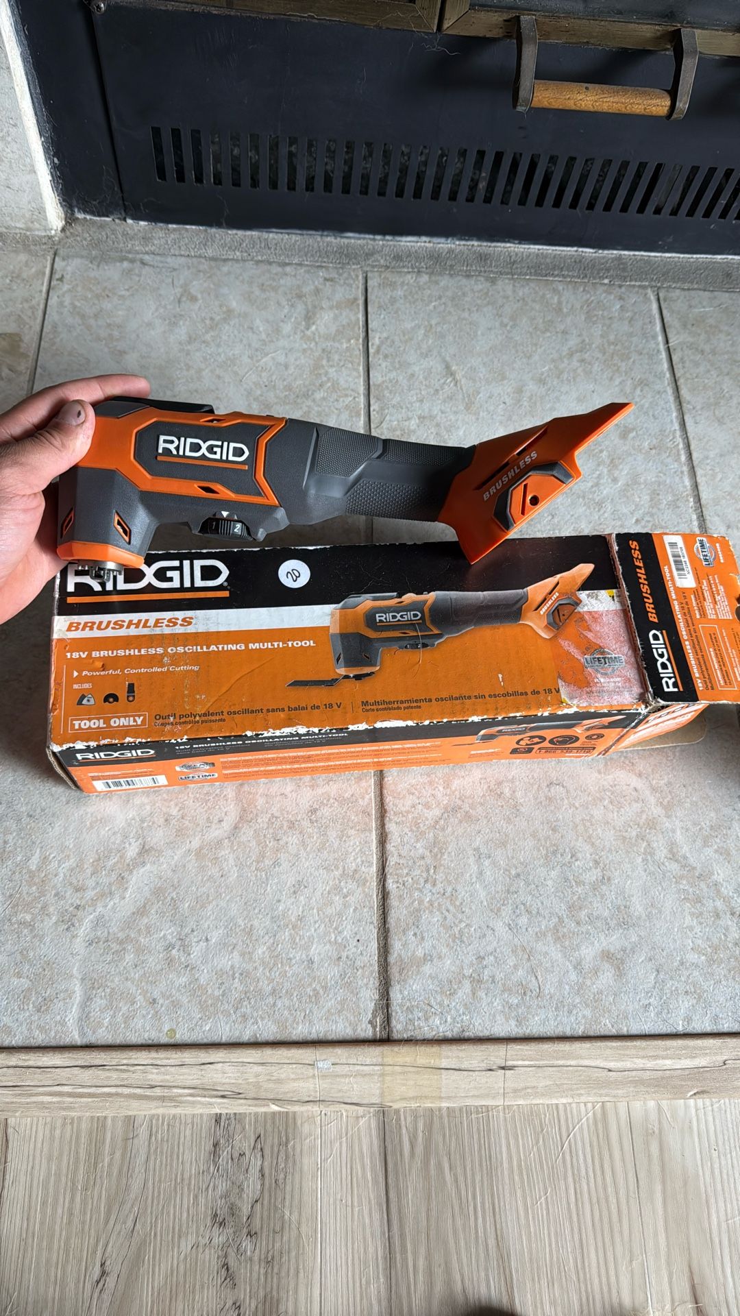 New, Ridgid Oscillating Tool
