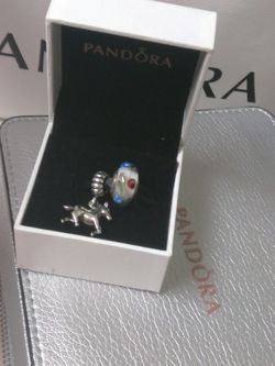Floral Horse Pandora Charms