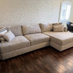 Modular Sofa with Chaise Lounge