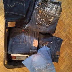$5. Jeans Levi's, Hollister, Bamboo, Hydraulic, L.E.i. 