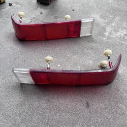 1973 Porsche 914 Factory Rear Tail Light Lenses. Right And Left