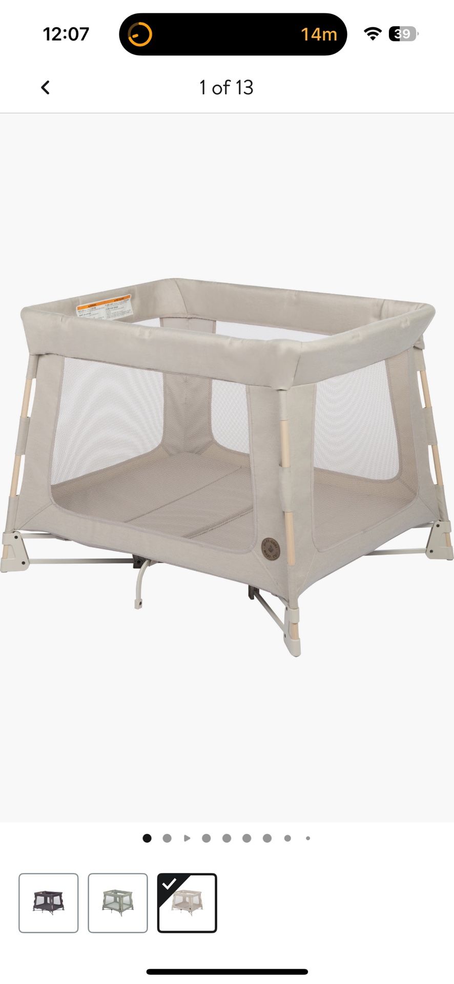 Maxi Cosi Swift 3 In 1 Play yard