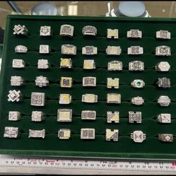 Men Rings Silver $50 Any Ring / Anillos De Plata Para Hombre Cualquier Anillo $50!