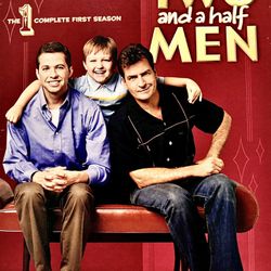 A NEW 4-DVD SET OF THE 1ST FULL SEASON OF TWO & 1/2 MEN!