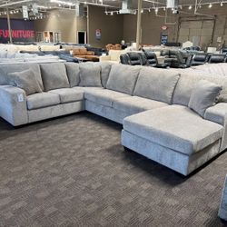 New Grey Sectional