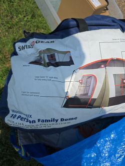 10 person tent Swiss Gear