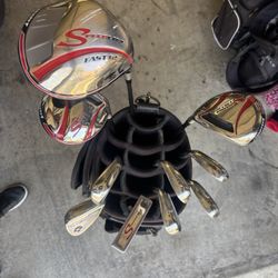 ADAMS Golf Speedline Plus FULL Golf Club Set w/ Regular Flex Shafts & Bag RH