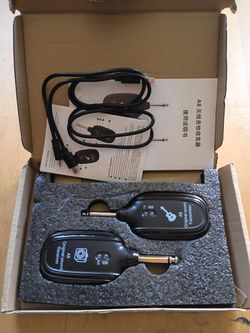 NEW !!! Guitar Wireless Receiver, Guitar Wireless Transmission System, Electric Guitar Wireless Pickup Wireless Transceiver