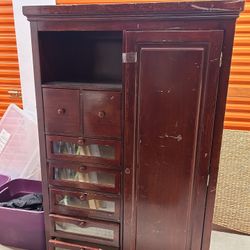 Cherry Word Wardrobe Cabinet