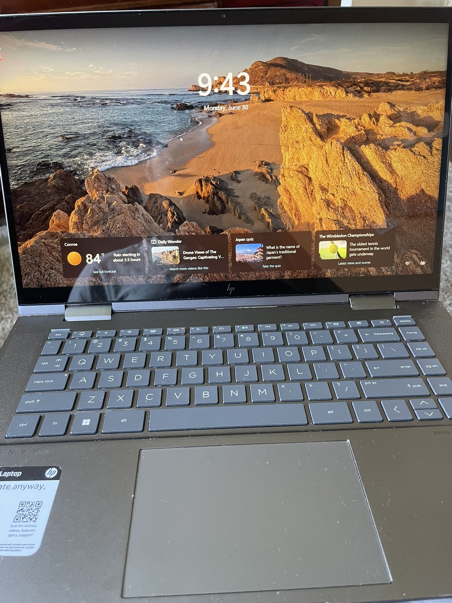 Hp Envy X360 Laptop Touchscreen