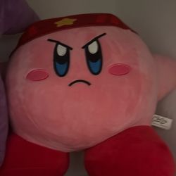 Kirby fighter plushie