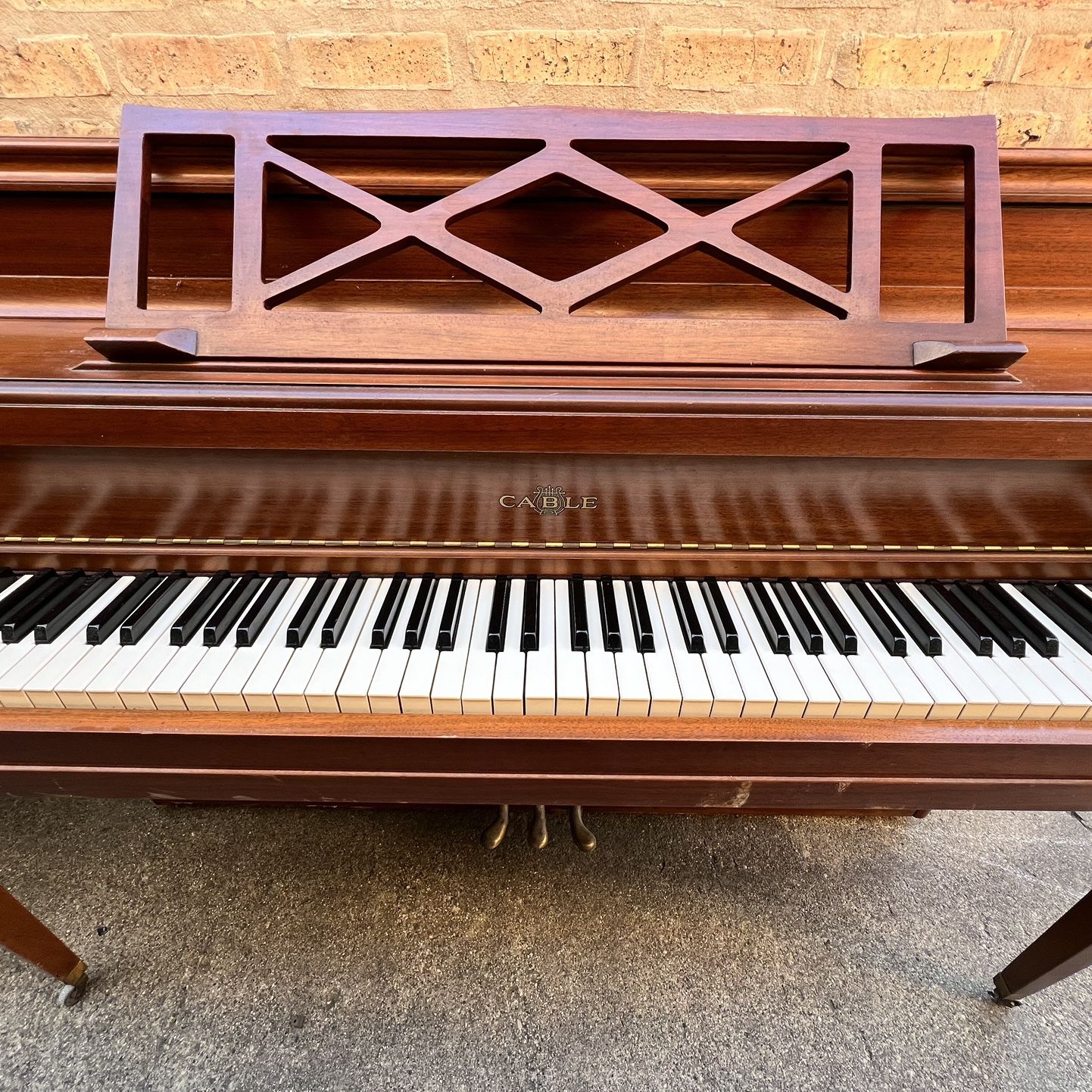 CABLE CHICAGO UPRIGHT PIANO - OFFERS IMMEDIATE PICKUP!